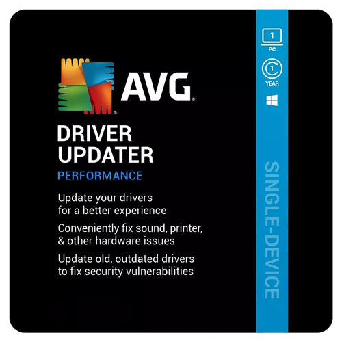 AVG Driver Updater 2026 – 1 Year | Automatic Windows Driver Updates | Global Key