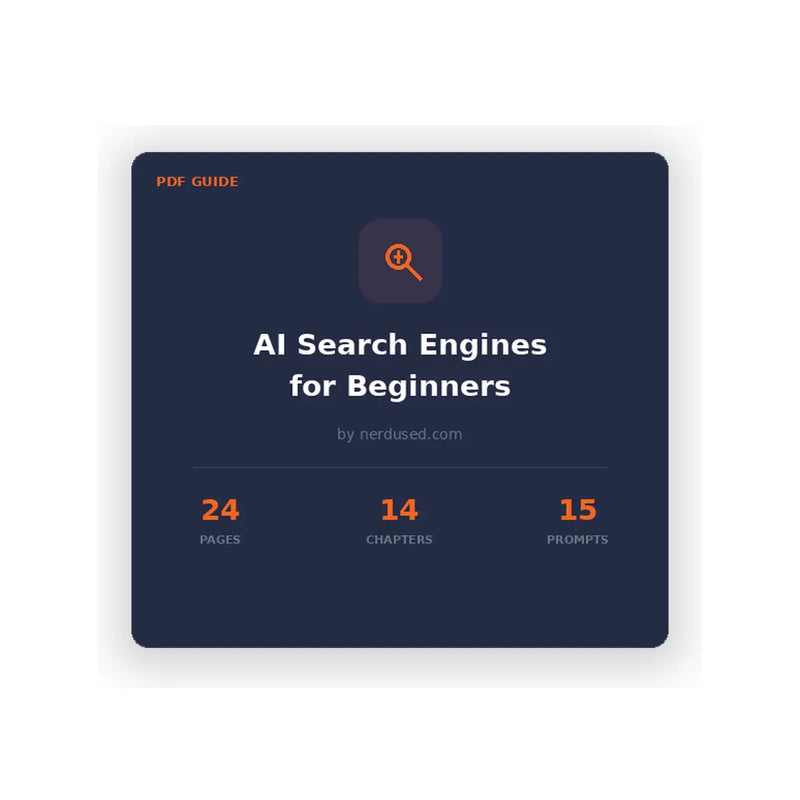 Cover of the Nerdused complete guide to AI productivity