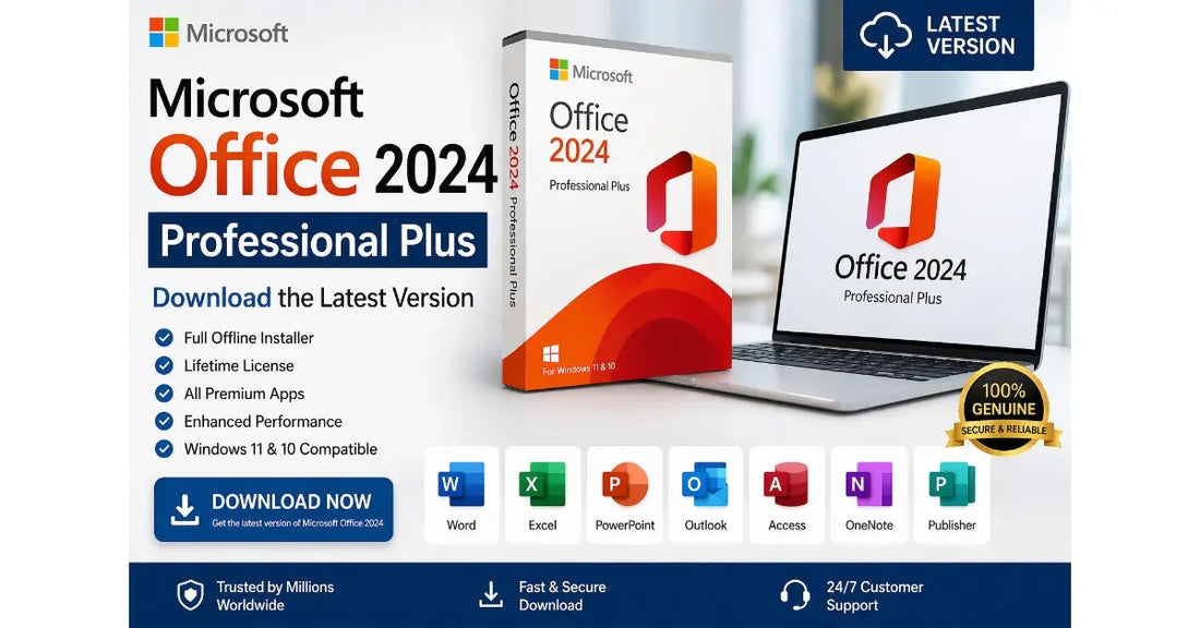 Microsoft Office 2024 Professional Plus download the latest version Nerdused