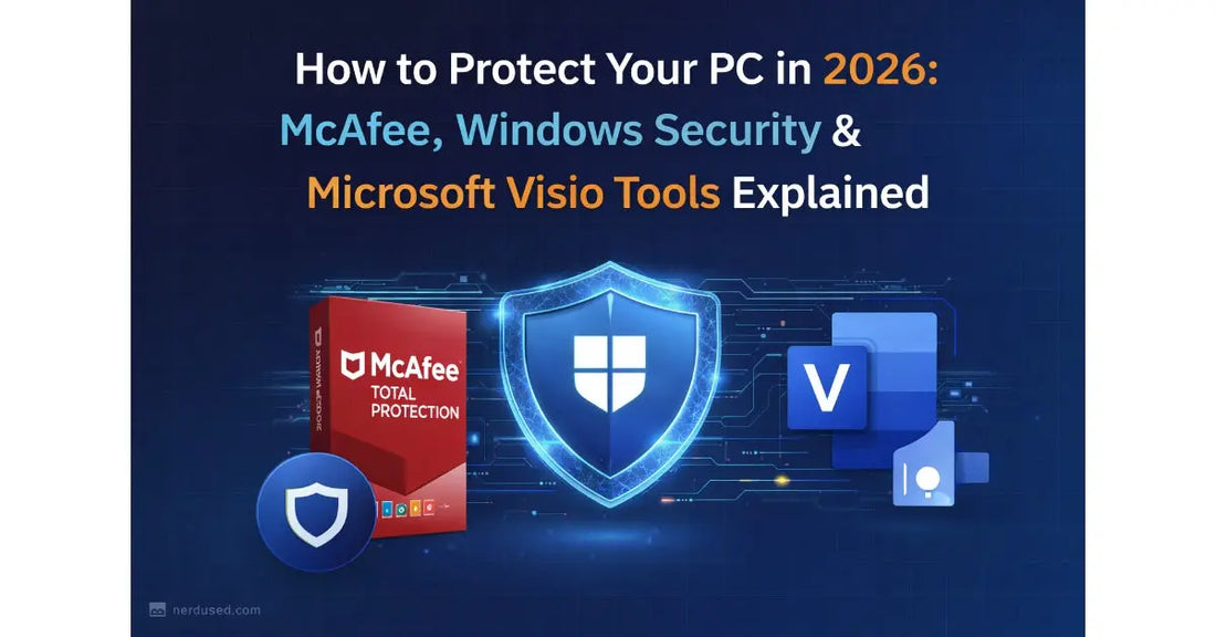 How to Protect Your PC in 2026: McAfee, Windows Security & Microsoft Visio Tools Explained Nerdused