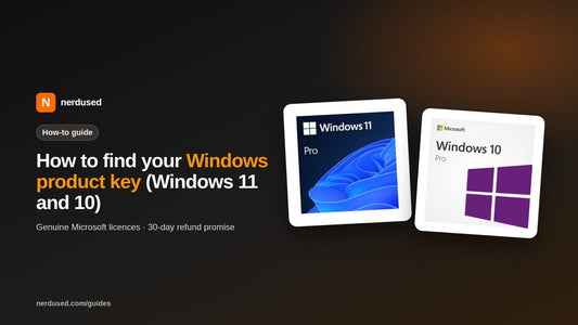 How to find your Windows product key (Windows 11 and 10) | Nerdused guide