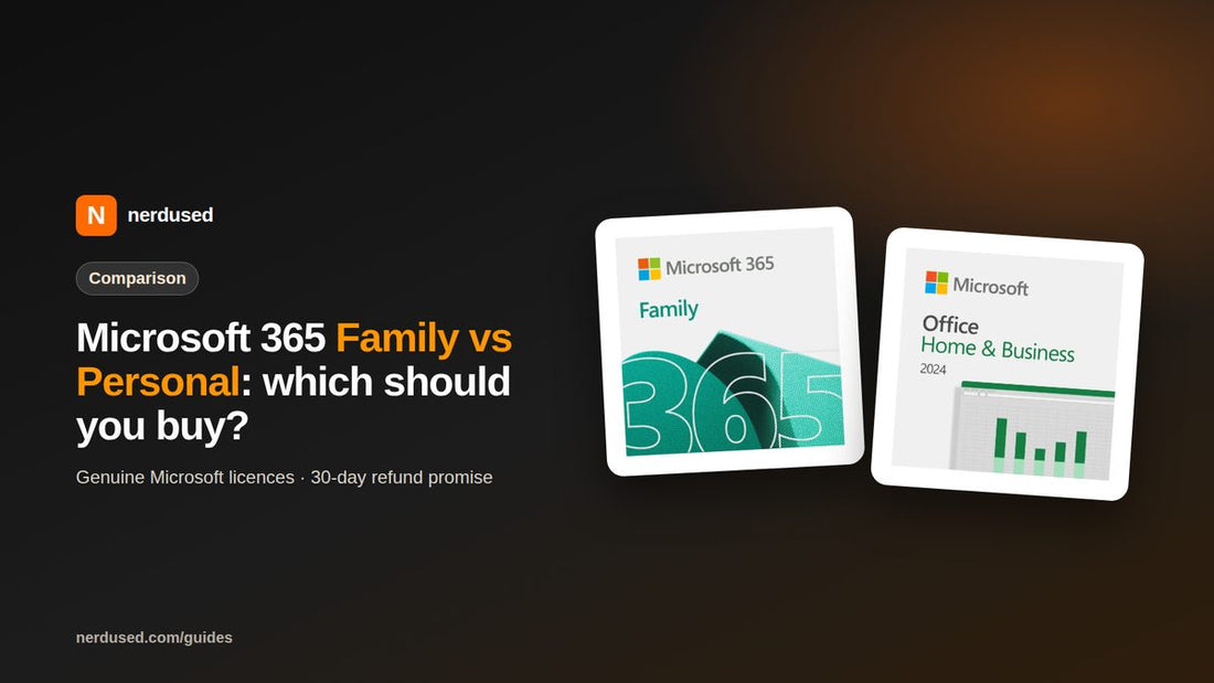 Microsoft 365 Family vs Personal: which should you buy? | Nerdused guide