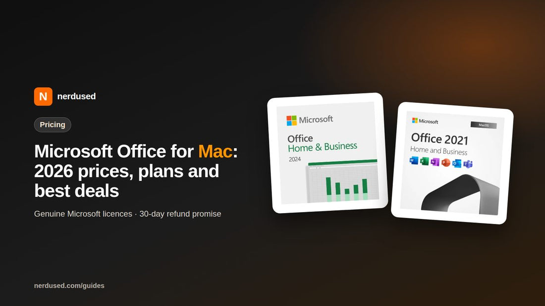 Microsoft Office for Mac: 2026 prices, plans and best deals | Nerdused guide