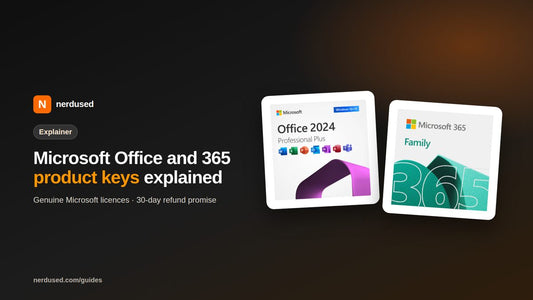 Microsoft Office and 365 product keys explained | Nerdused guide