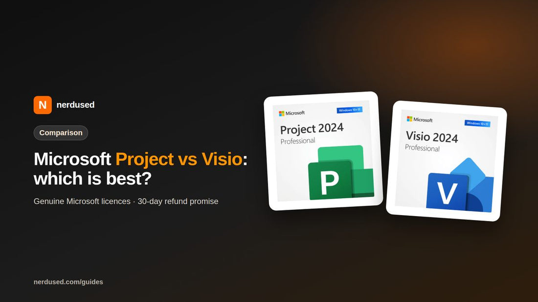 Microsoft Project vs Visio: which is best? | Nerdused guide
