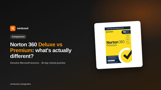 Norton 360 Deluxe vs Premium: what's actually different? | Nerdused guide
