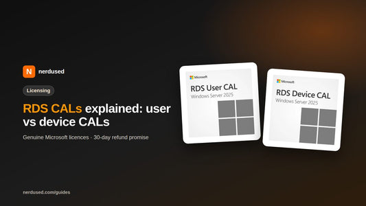 RDS CALs explained: user vs device CALs | Nerdused guide