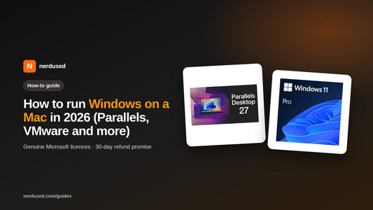 How to run Windows on a Mac in 2026 (Parallels, VMware and more) | Nerdused guide