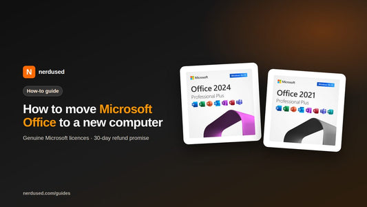 How to move Microsoft Office to a new computer | Nerdused guide