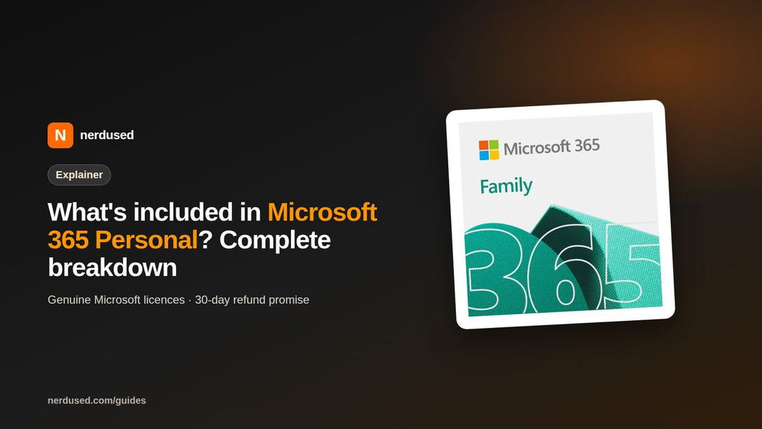 What's included in Microsoft 365 Personal? Complete breakdown | Nerdused guide