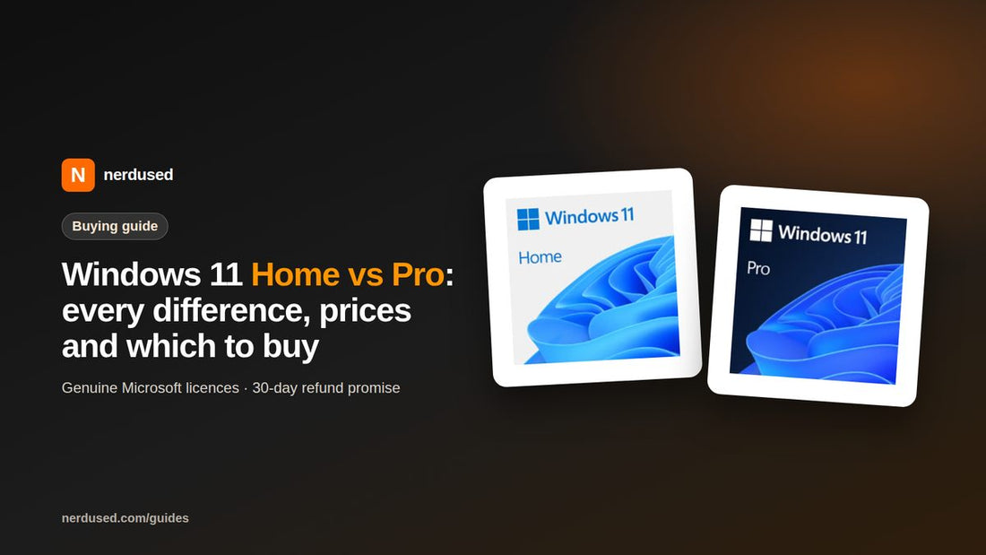 Windows 11 Home vs Pro: every difference, prices and which to buy | Nerdused guide