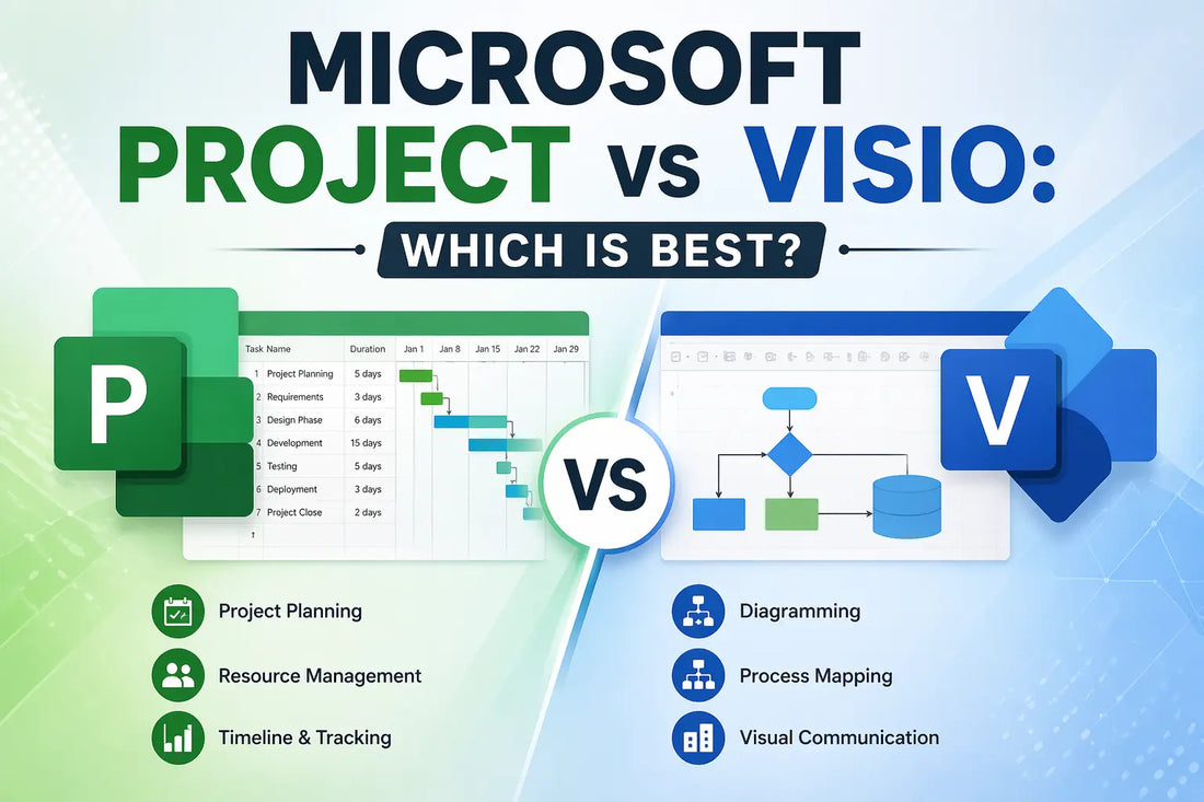 Microsoft Project vs Visio