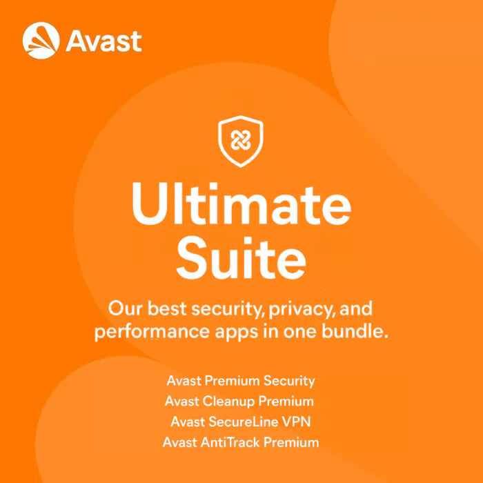 Avast Ultimate 2026 – 1 Year | Antivirus, VPN, Cleanup & AntiTrack | Global Key