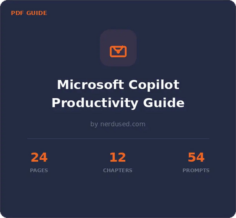 Microsoft Copilot - Beginner's Productivity Guide