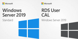 Microsoft Windows Server 2019 Standard + 50 RDS User CALs | Complete Bundle | Lifetime License