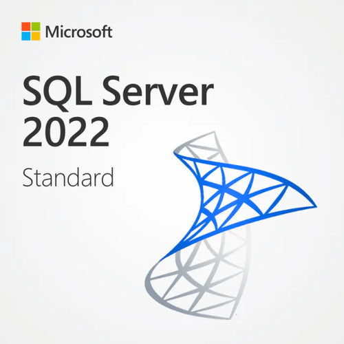 Microsoft SQL Server 2022 Standard licence box art